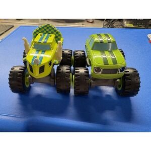 Mattel Blaze & the Monster Machines Pickle & Zeg Rare  Die-cast Lot Of 2